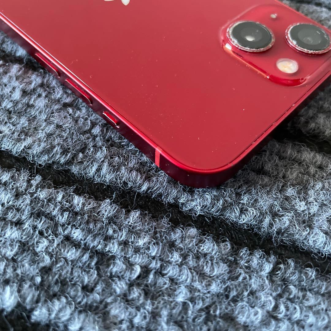 189 Apple iPhone 13 RED 256GB SIMフリー