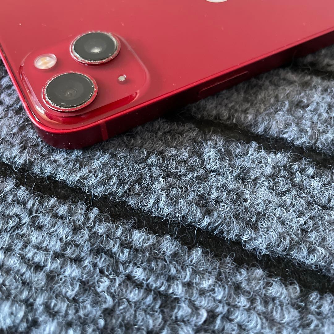 189 Apple iPhone 13 RED 256GB SIMフリー