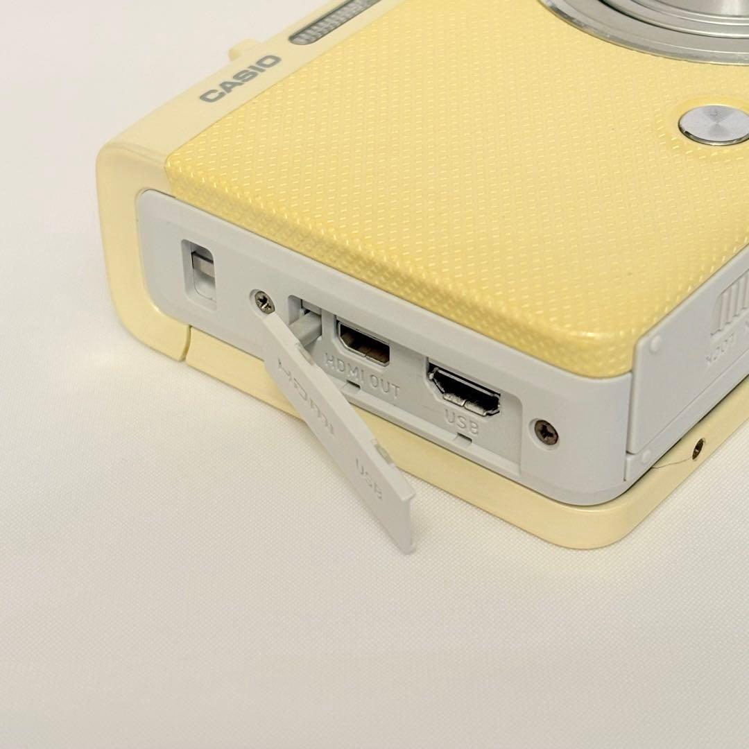 CASIO デジタルカメラ EXILIM EX-ZR70 イエロー