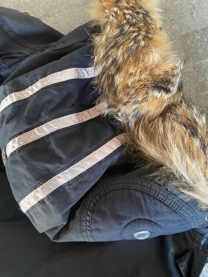 使用感LGBモッズコート黒ifsixwasnine 14thケムリ