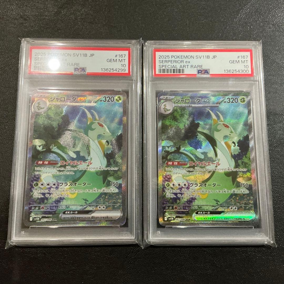 [PSA10] 連番　ジャローダ ex sar