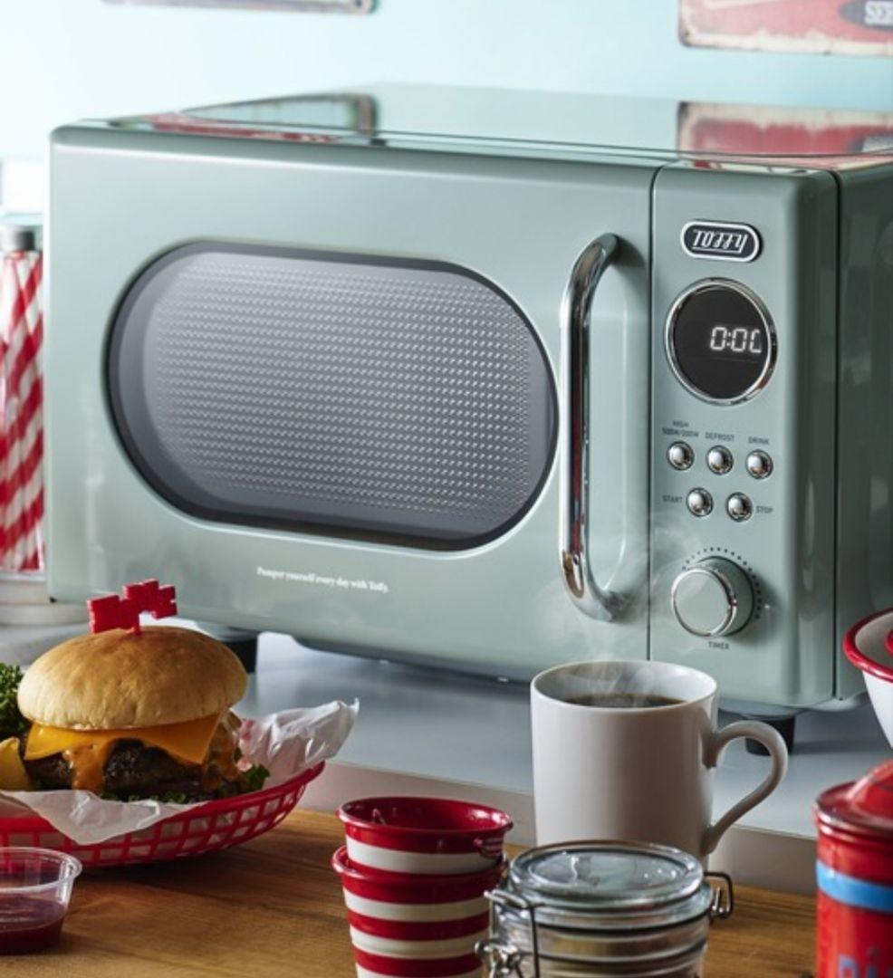 Toffy　電子レンジ 単機能 17L フラット おしゃれ　可愛い⑪