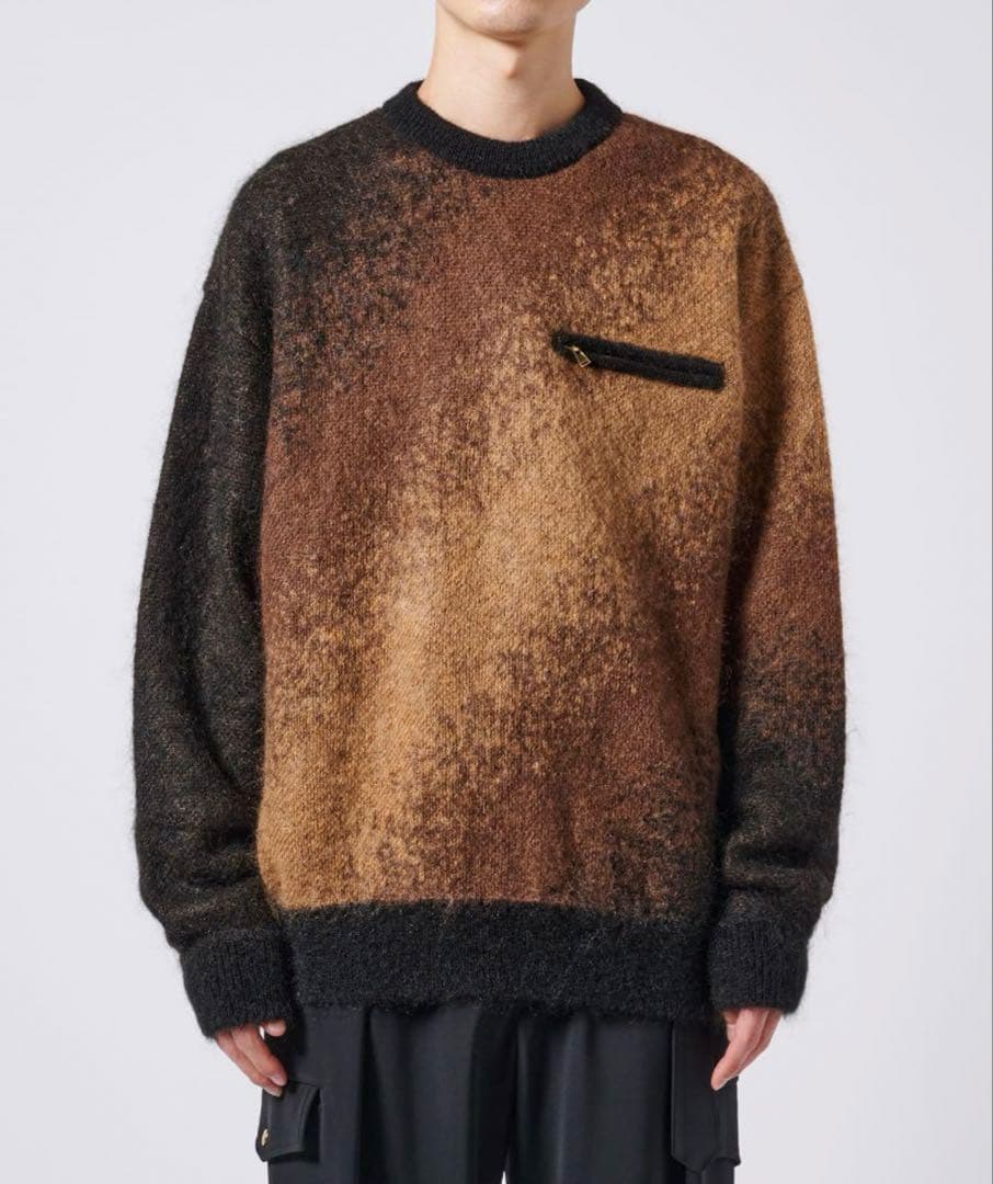 【k.k】CULLNI GRADATION KNIT ニットセーター