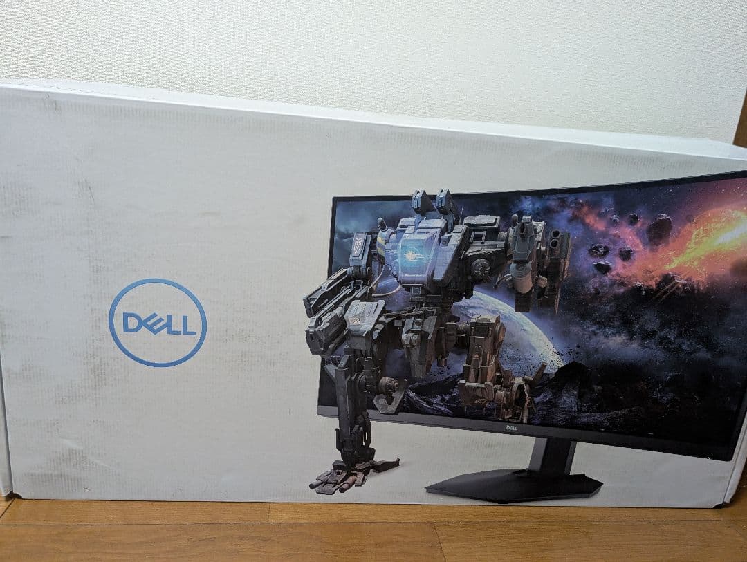 DELL S3422dwg 曲面ディスプレイ