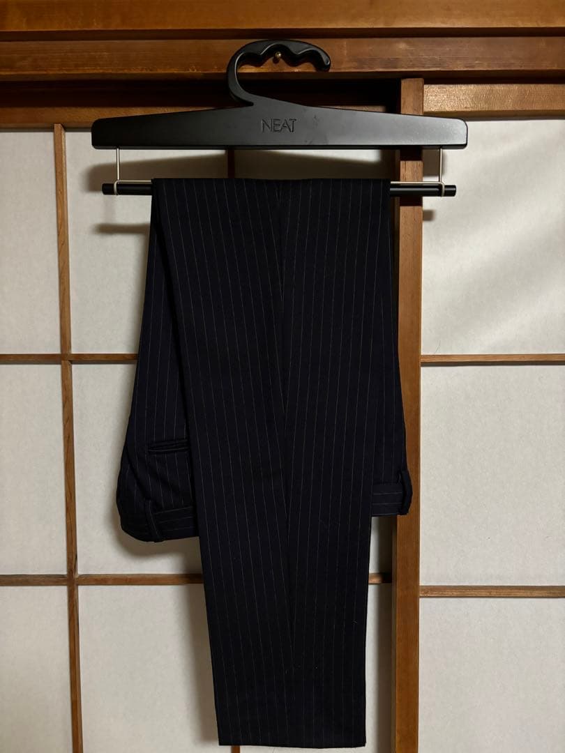 ラ*ン様 Sartoria Partenopea パルテノペア ネイビー スーツ