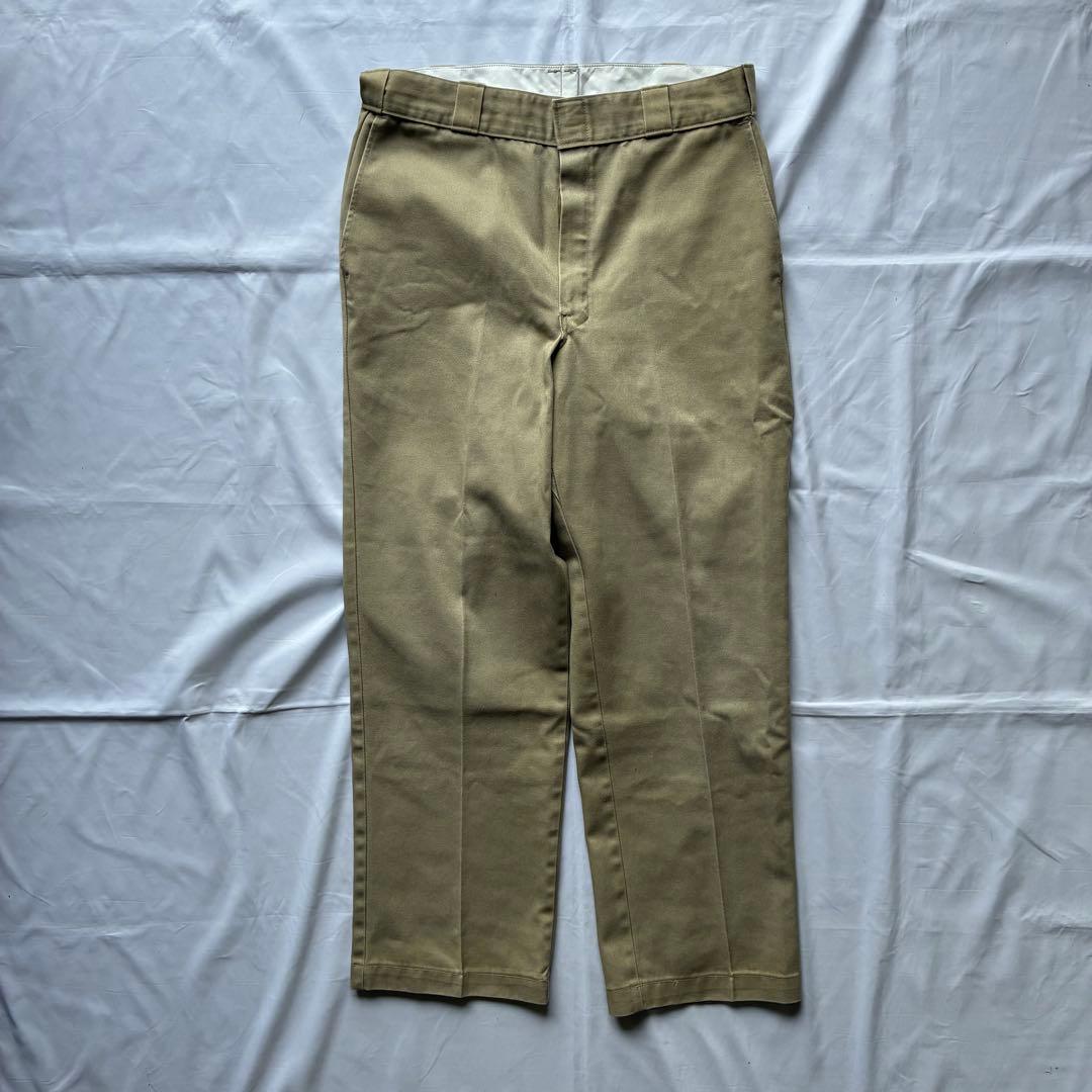 古着　80s　Dickies　874　ワークパンツ　USA製　チビタグ