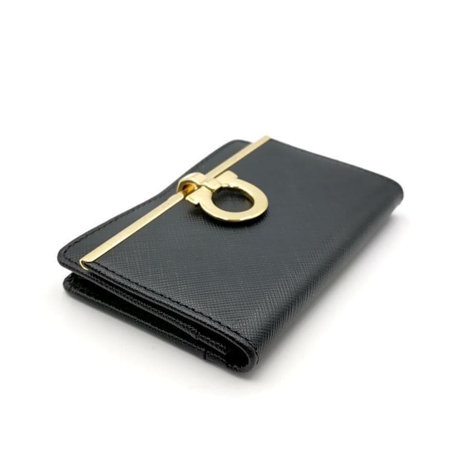 超美品 サルヴァトーレフェラガモ 名刺入れ ガンチーニ 11-25111907