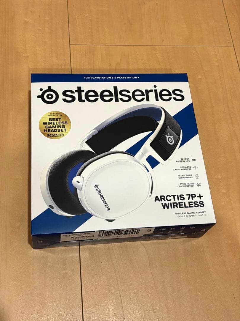 【新品未開封】SteelSeries Arctis 7P+White61471J