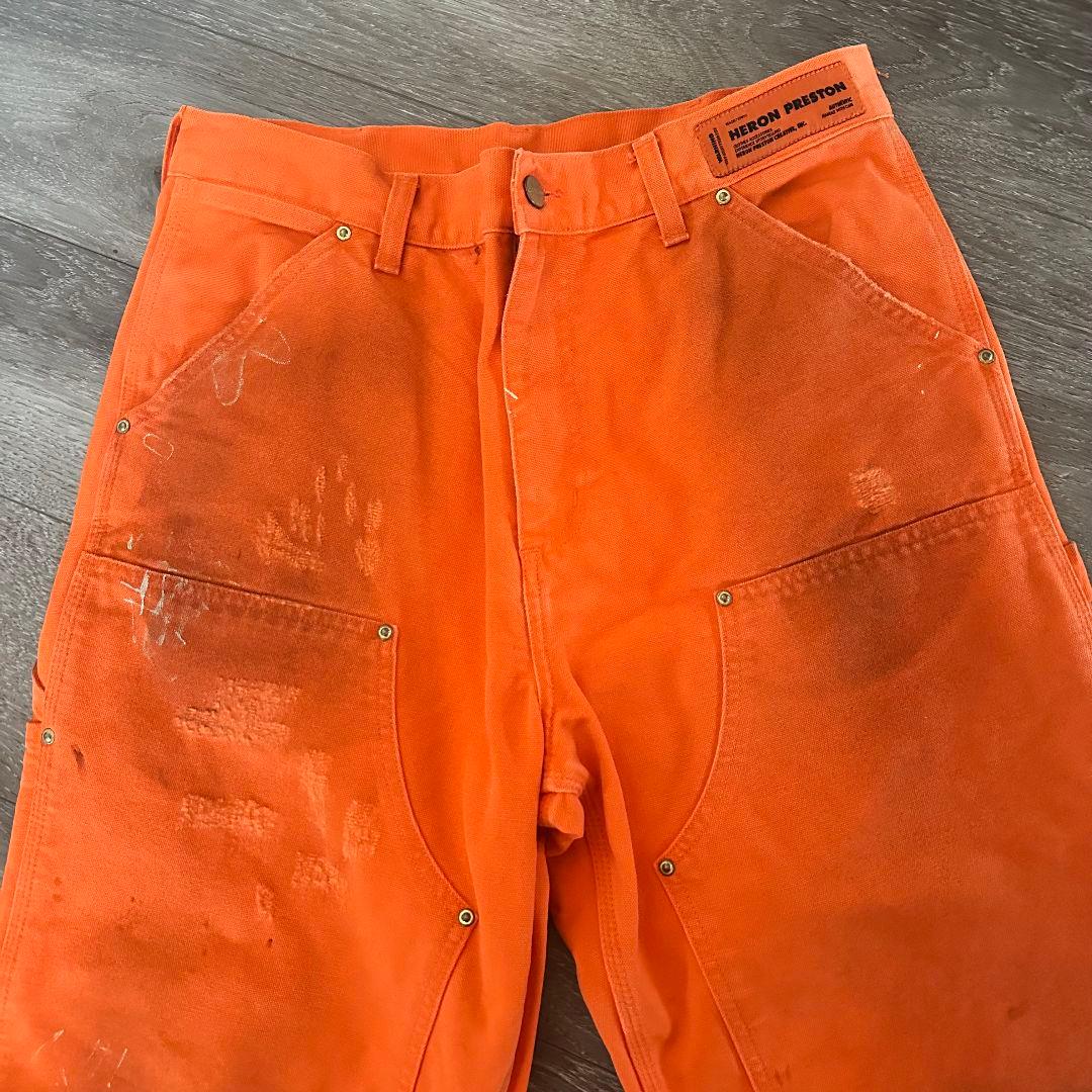 パンツ HERON PRESTON CARHARTT DOUBLE KNEE 32