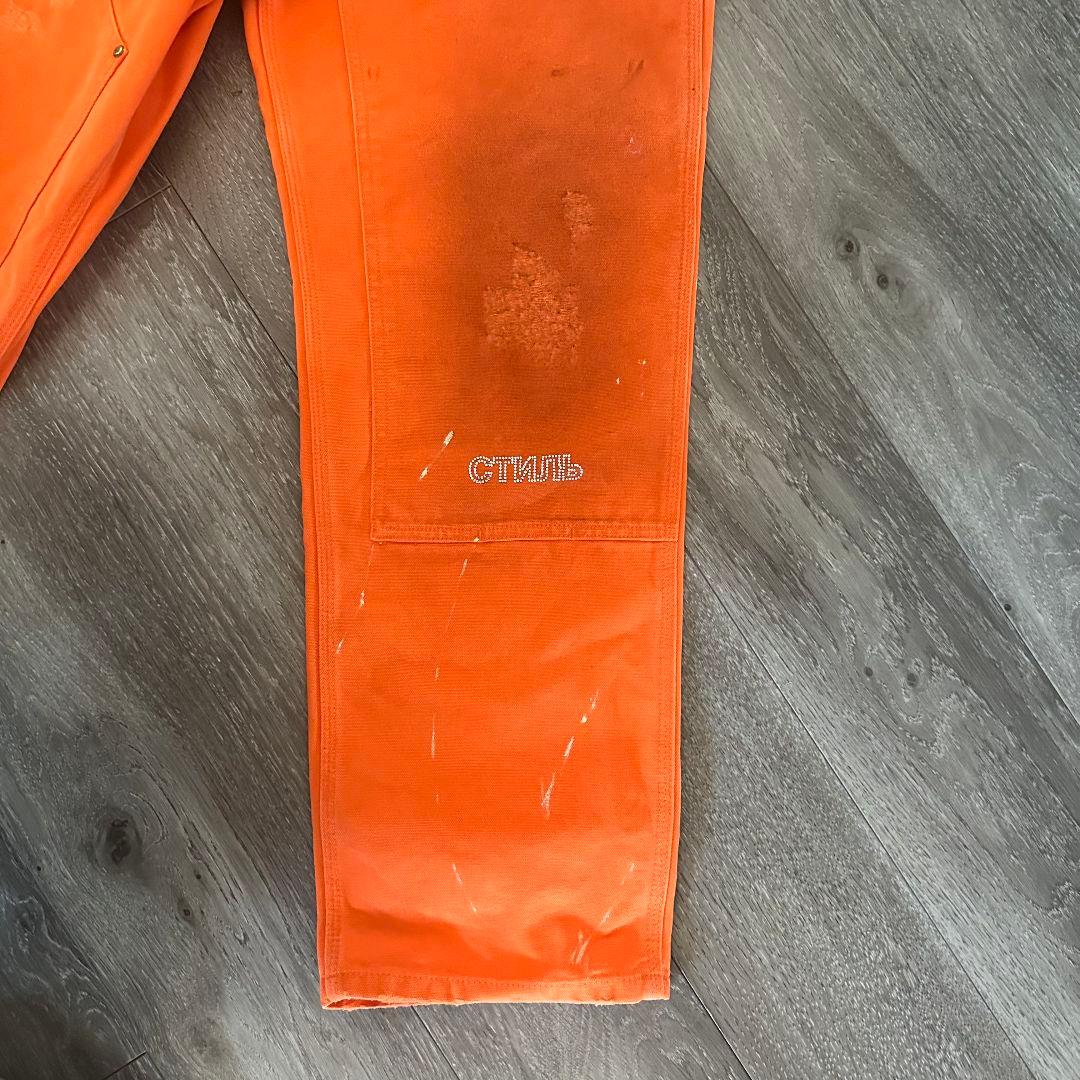 パンツ HERON PRESTON CARHARTT DOUBLE KNEE 32