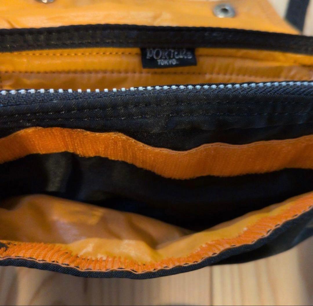 PORTER ポータータンカー ブラック ショルダーバッグ