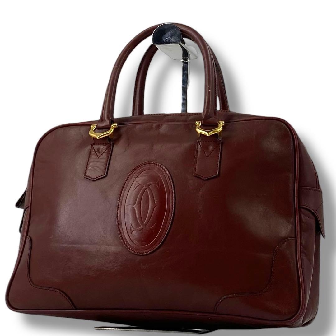 Cartier ビジネスバッグ ブリーフケース マストライン ボルドー