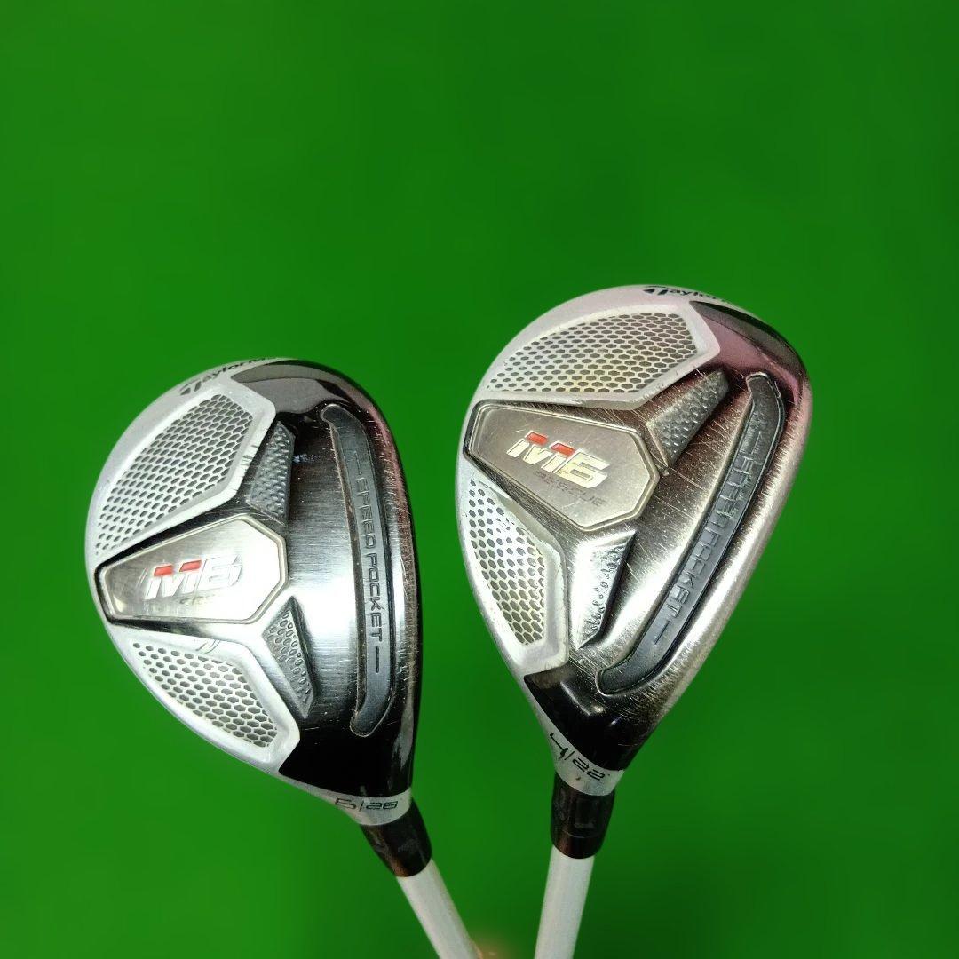 【2本セット】TaylorMade M6 4U 6U　FUBUKI TM40 L