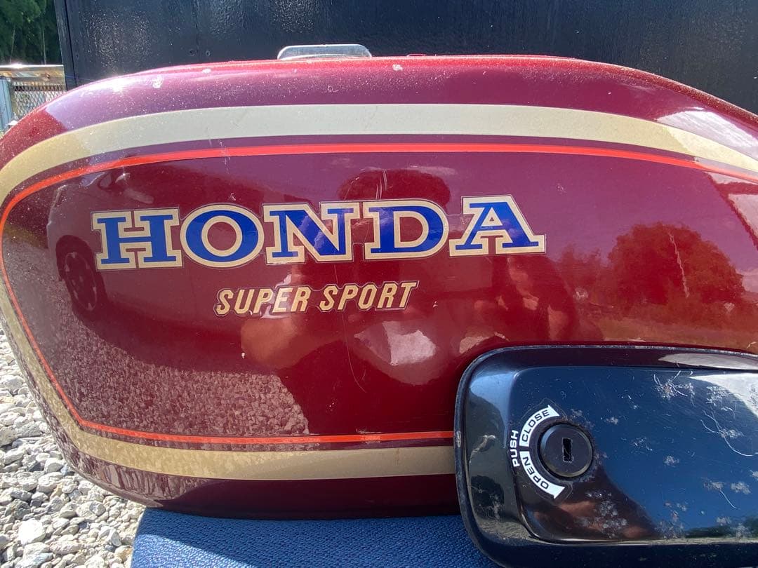 CB400Fタンク : ホンダ純正 408