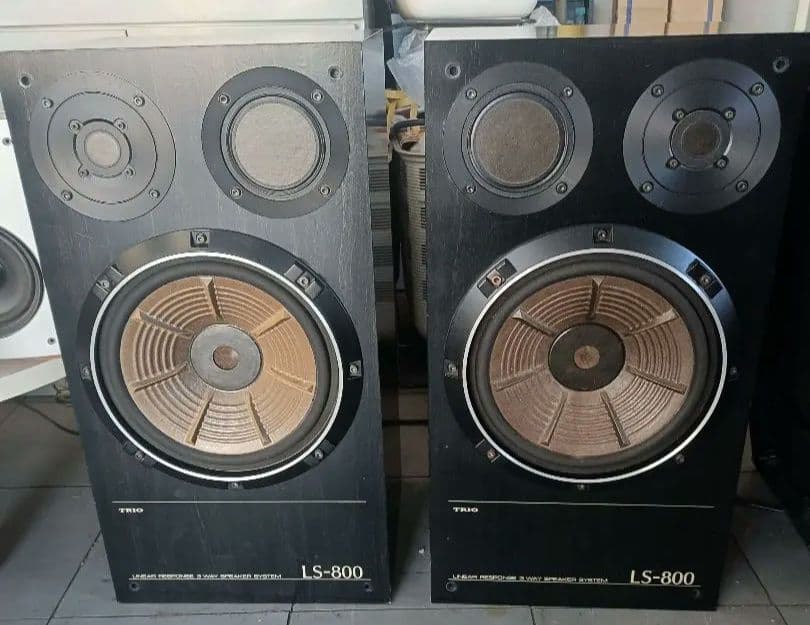 TRIO LS-800 スピーカーシステム トリオ 3WAY 動作確認済み