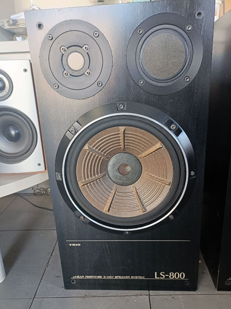 TRIO LS-800 スピーカーシステム トリオ 3WAY 動作確認済み