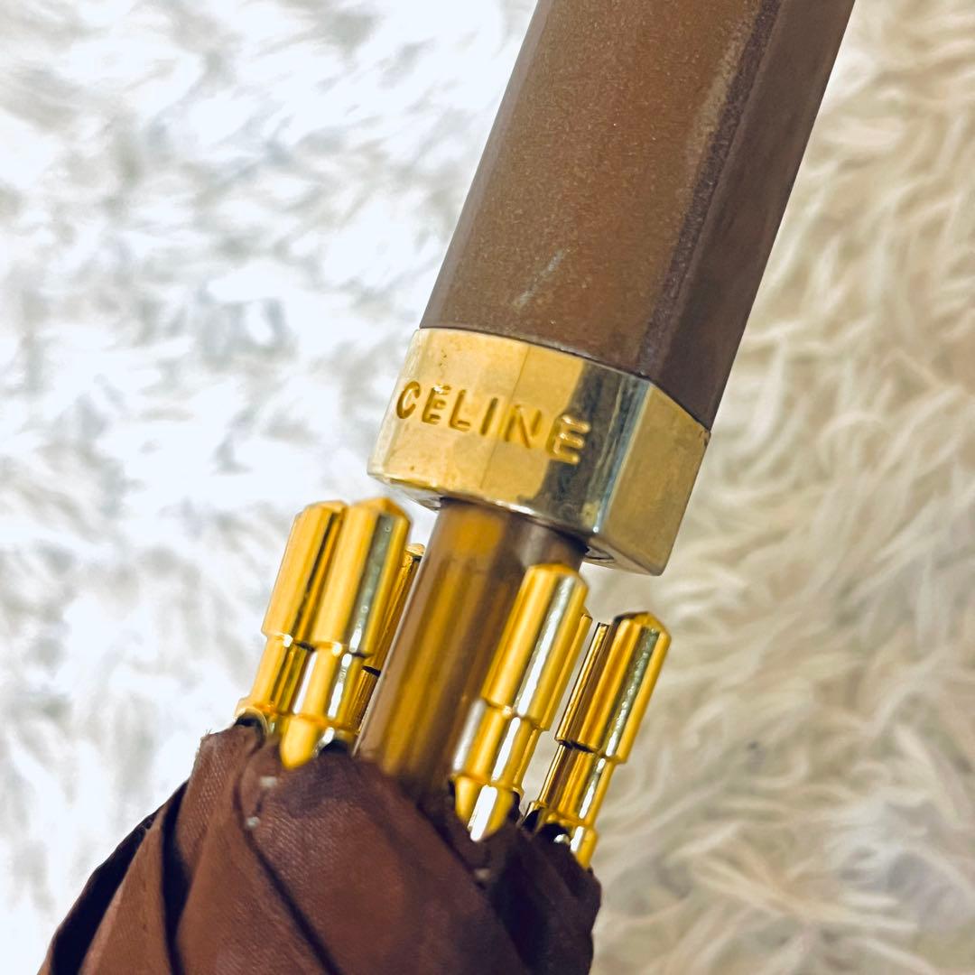 ✨超激レア✨セリーヌ CELINE 傘 総柄 トリオンフ マカダム