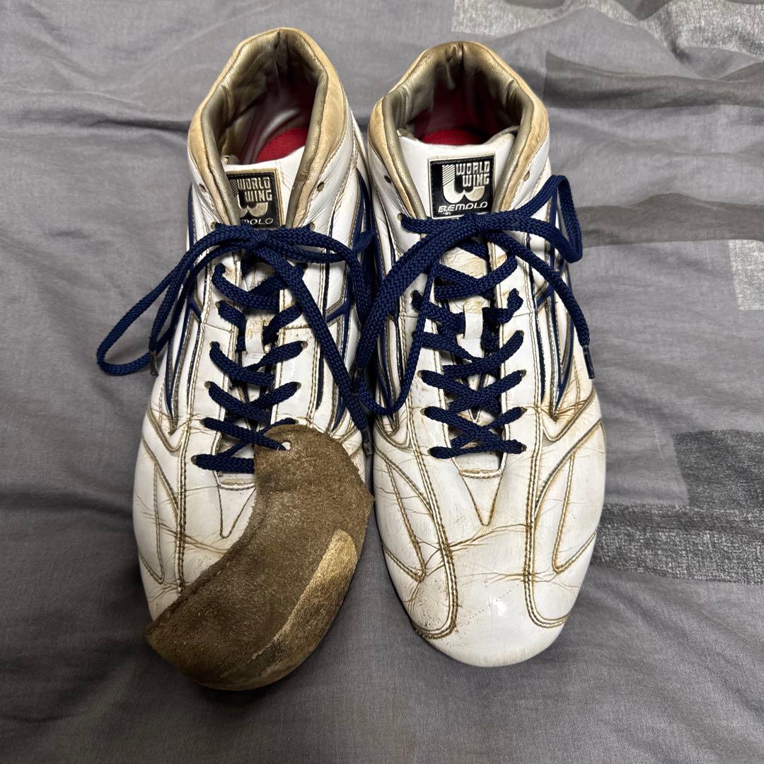 WORLD WING BEMOLO スパイクシューズ　28.5センチ　ネイビー