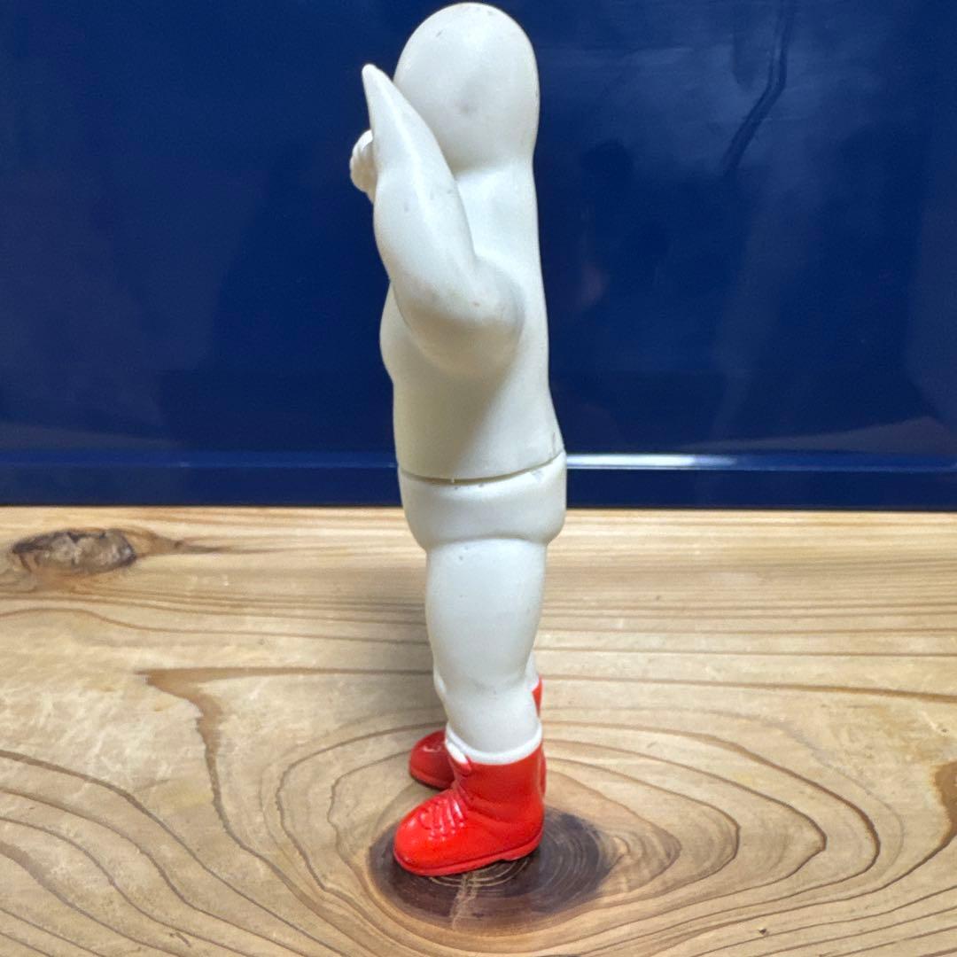 激レア‼️ 無版権　当時物タイガーマスク　ミスターノー　パチ　ソフビ　中嶋製作所