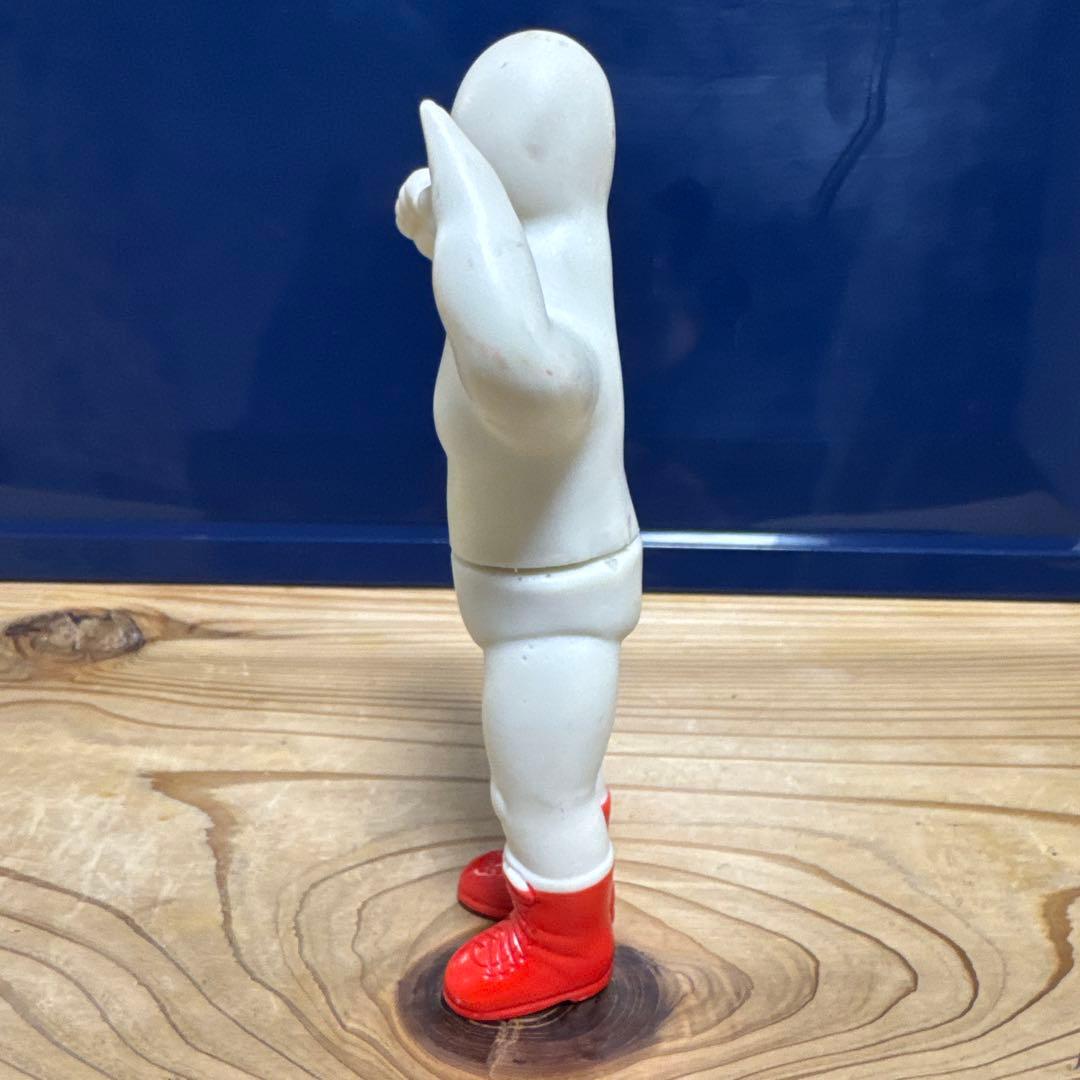 激レア‼️ 無版権　当時物タイガーマスク　ミスターノー　パチ　ソフビ　中嶋製作所