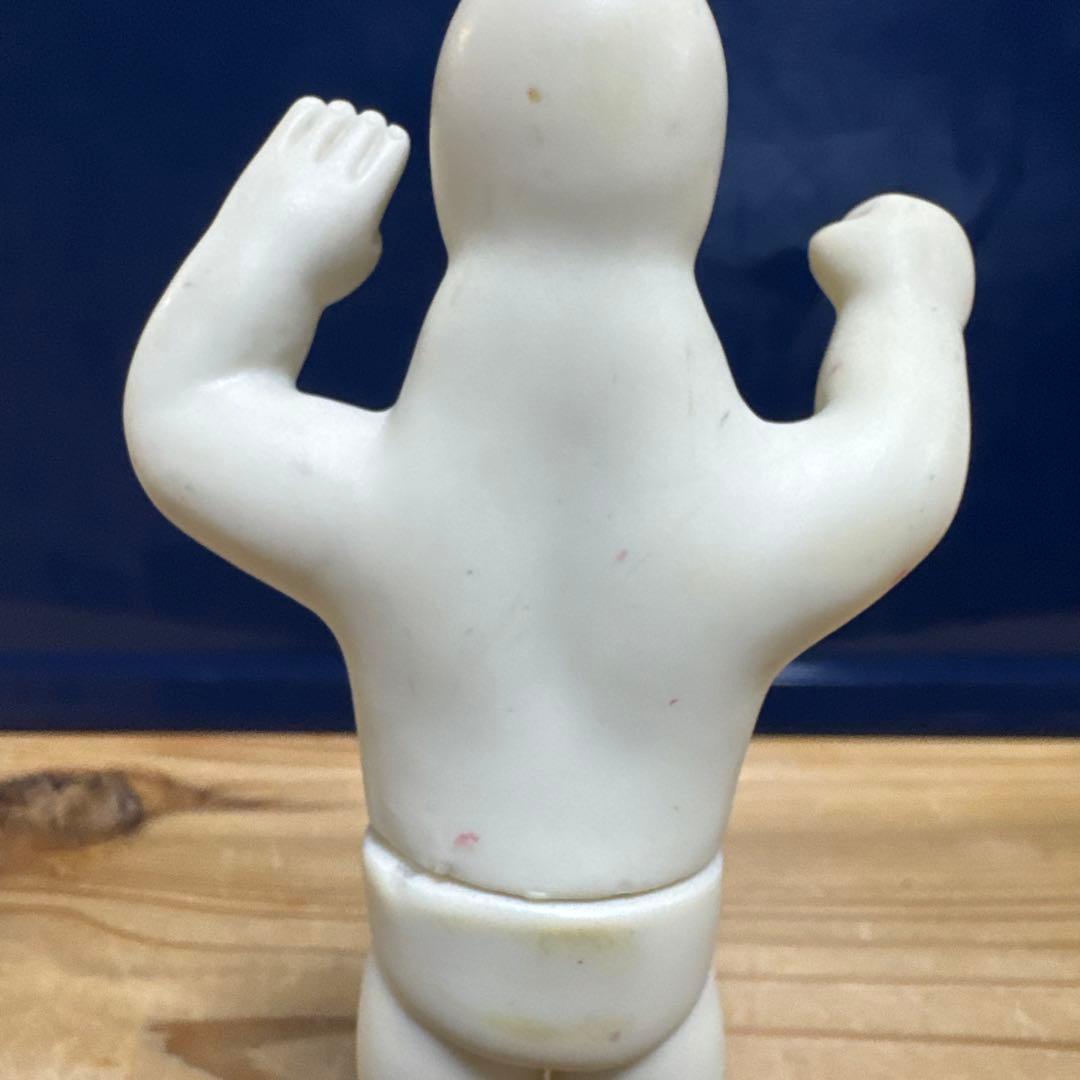 激レア‼️ 無版権　当時物タイガーマスク　ミスターノー　パチ　ソフビ　中嶋製作所