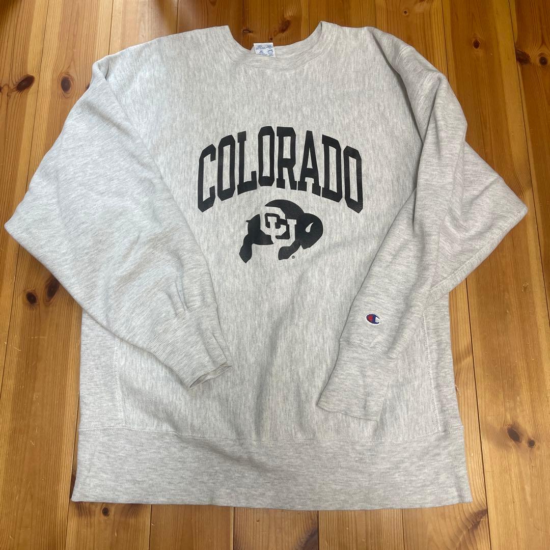 90's champion revers weave アメリカ製　グレー