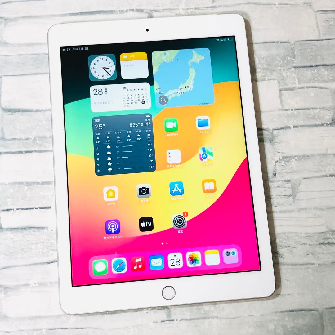 Apple 第6世代 iPad 32GB SIMロック解除済　管理番号：095