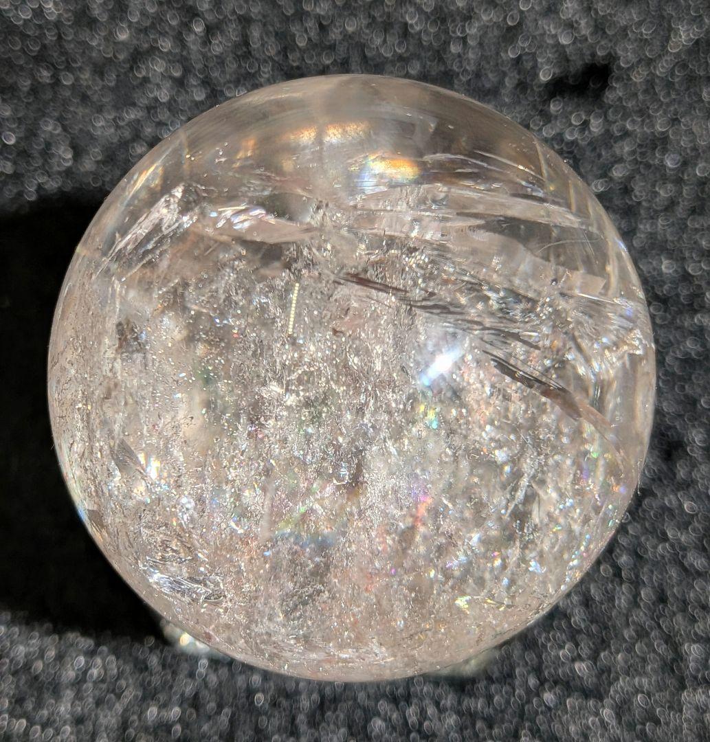 本日限定価格❣️【高品質】天然石ピンクアゼツライト③スフィア4.6cm　丸玉