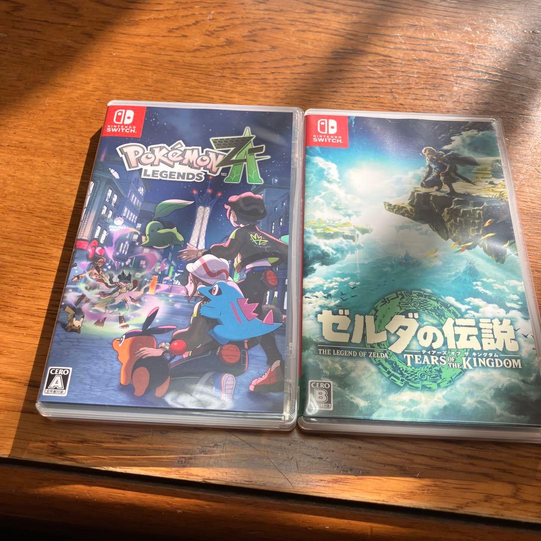 ポケモンレジェンズ Z-A ゼルダの伝説 ティアーズ オブ ザ キングダム