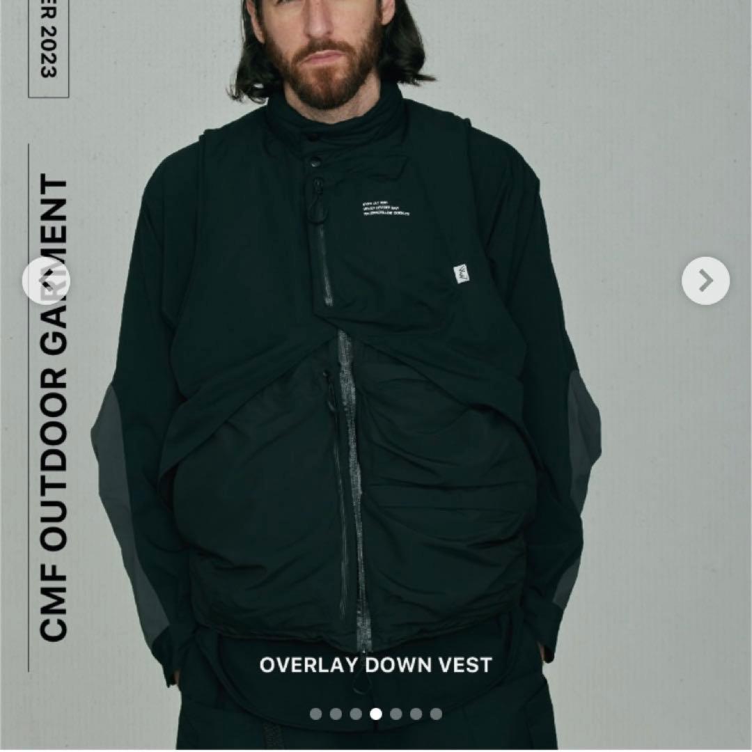 【CMF OUTDOOR GARMENT】OVERLAY DOWN VEST