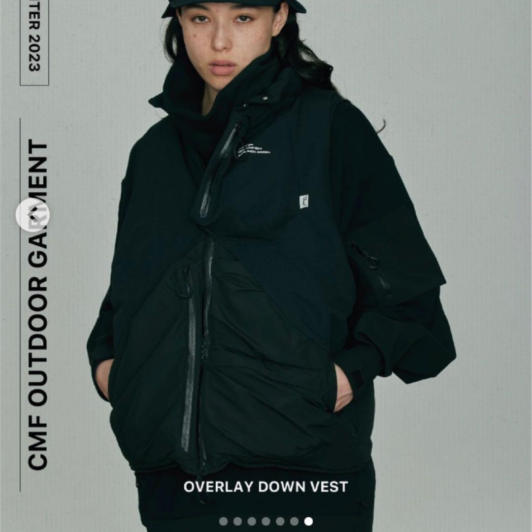 【CMF OUTDOOR GARMENT】OVERLAY DOWN VEST