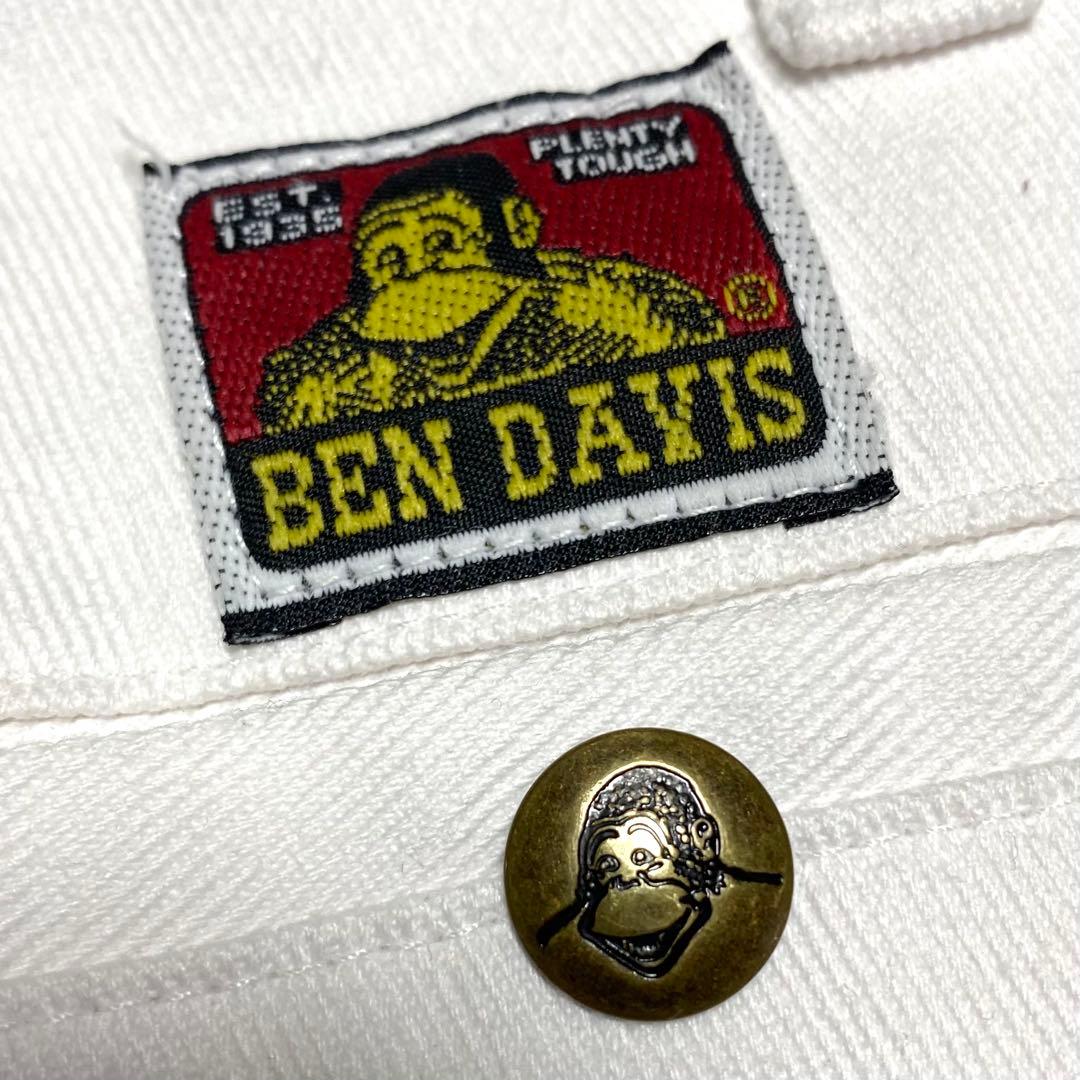 00s〜 BEN DAVIS ベンデイビス フリスコパンツ ホワイト 雰囲気抜群