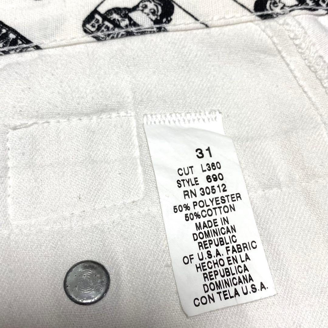 00s〜 BEN DAVIS ベンデイビス フリスコパンツ ホワイト 雰囲気抜群