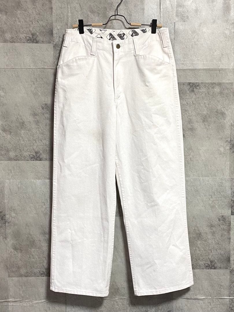 00s〜 BEN DAVIS ベンデイビス フリスコパンツ ホワイト 雰囲気抜群