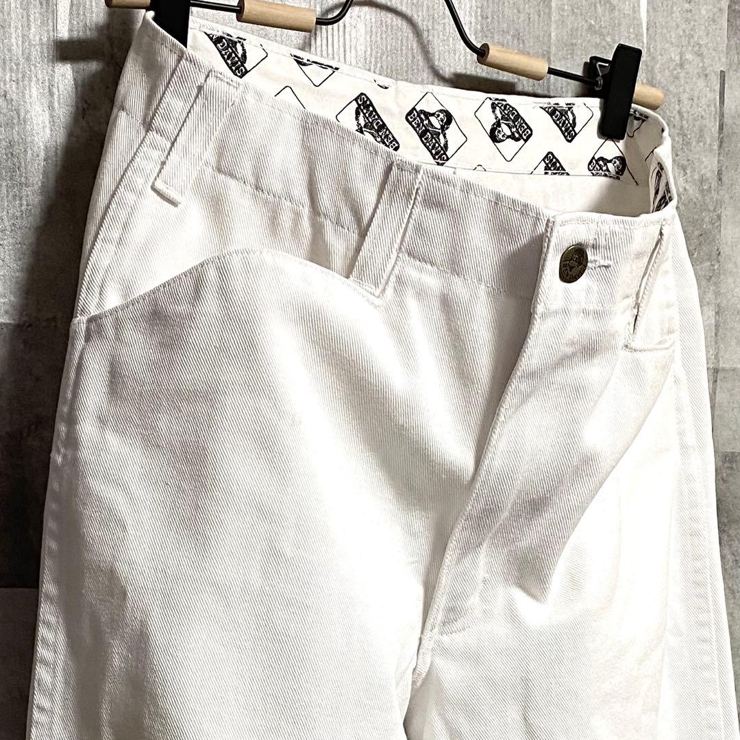 00s〜 BEN DAVIS ベンデイビス フリスコパンツ ホワイト 雰囲気抜群