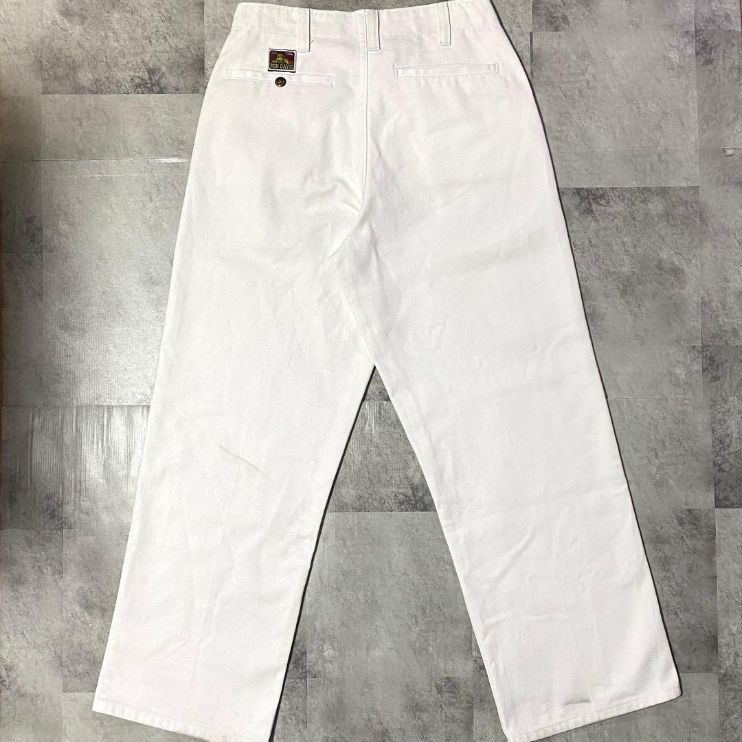 00s〜 BEN DAVIS ベンデイビス フリスコパンツ ホワイト 雰囲気抜群