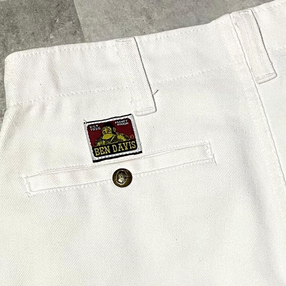 00s〜 BEN DAVIS ベンデイビス フリスコパンツ ホワイト 雰囲気抜群