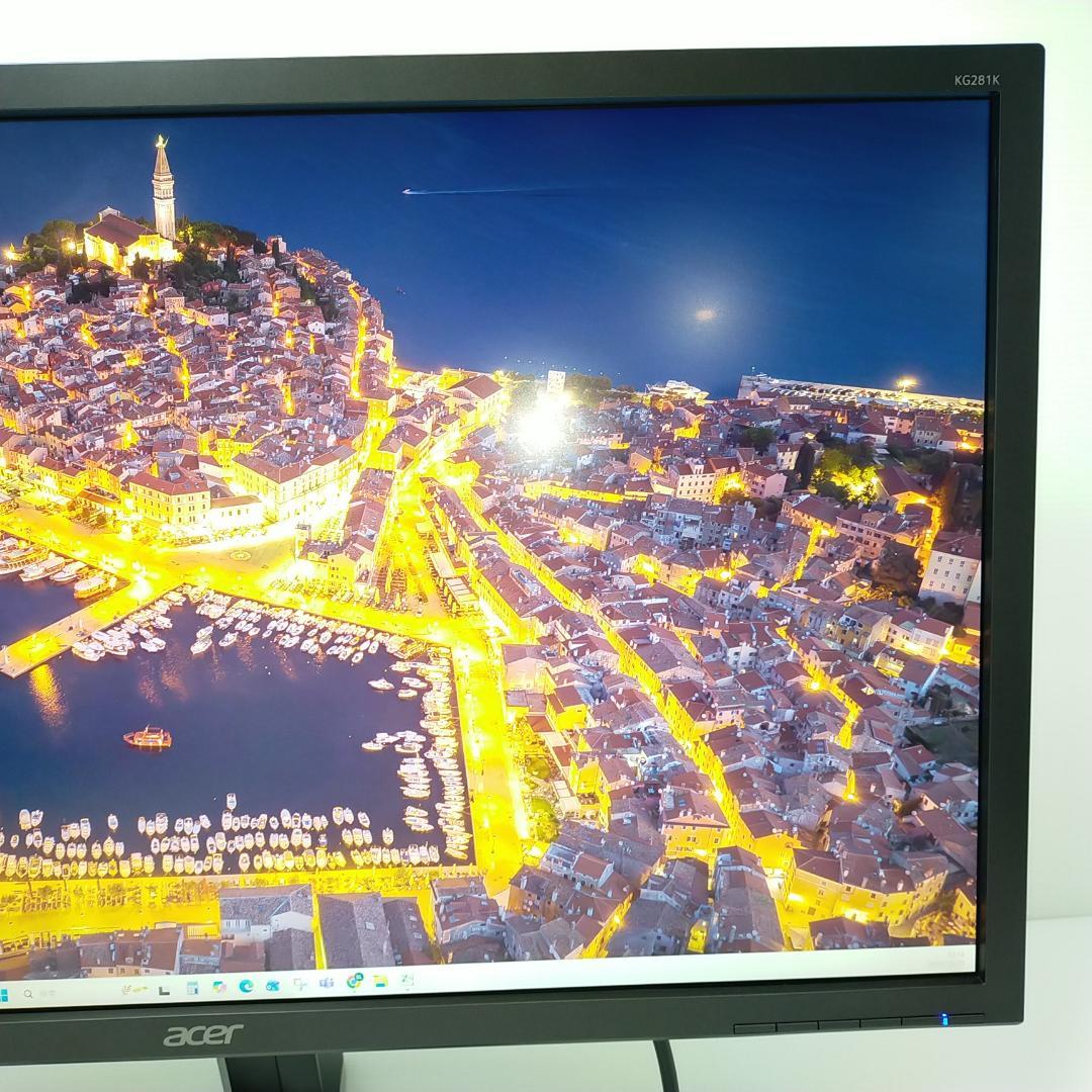 Acer ゲーミングモニターディスプレイ 28インチ KG281KAbmiipx