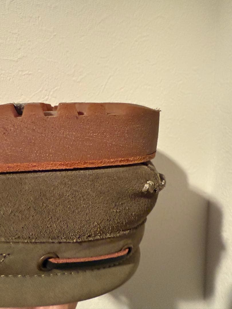 Timberland デッキシューズ カーキ