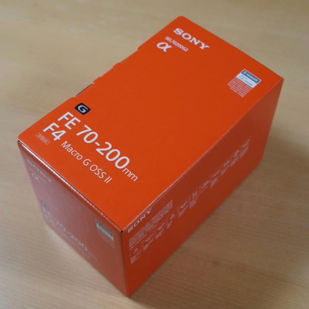 【ほぼ新品】SONY FE 70-200mm F4 Macro G OSS II