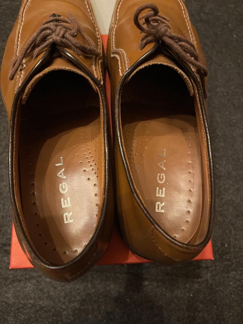 ＜中古＞REGAL リーガル 318R BD ブラウン 26.5cm