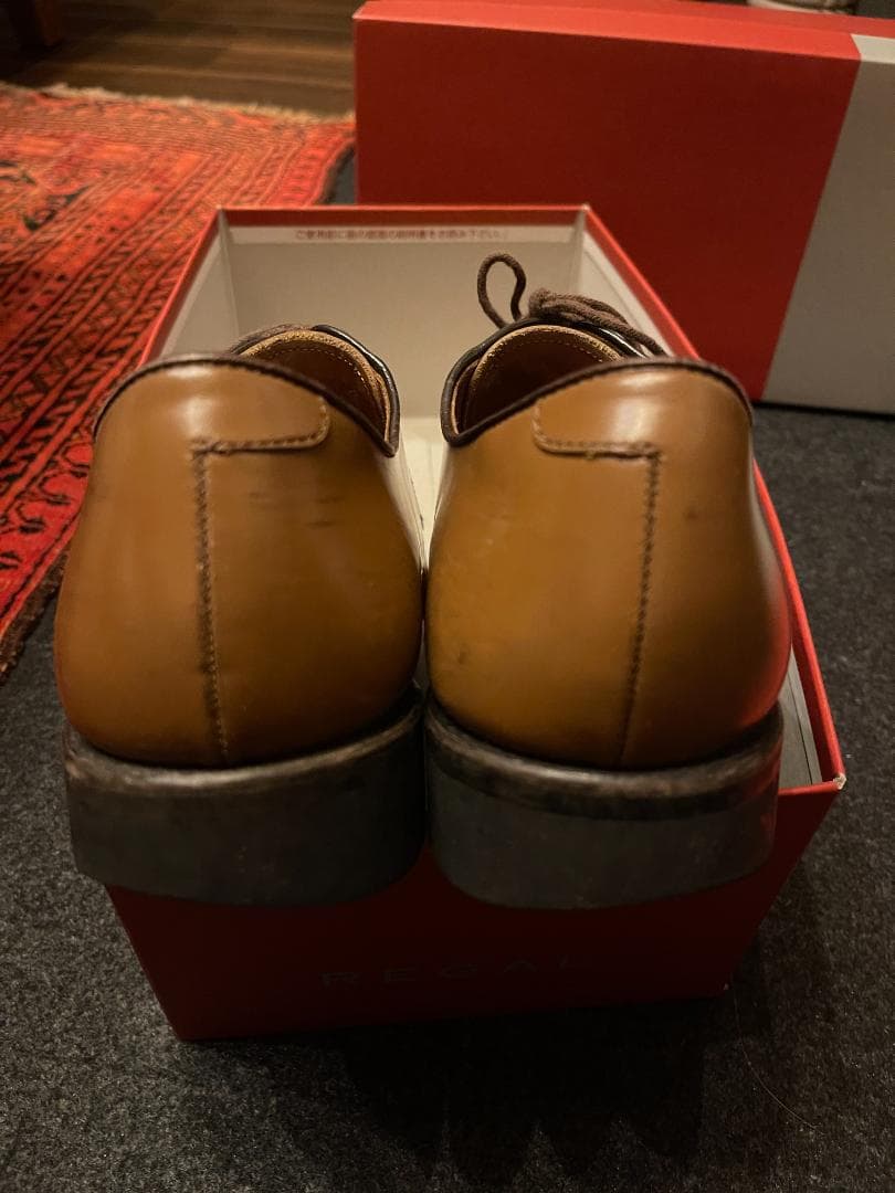 ＜中古＞REGAL リーガル 318R BD ブラウン 26.5cm