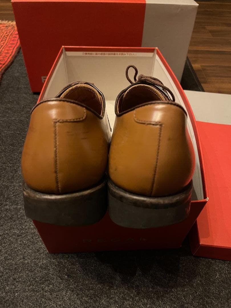 ＜中古＞REGAL リーガル 318R BD ブラウン 26.5cm