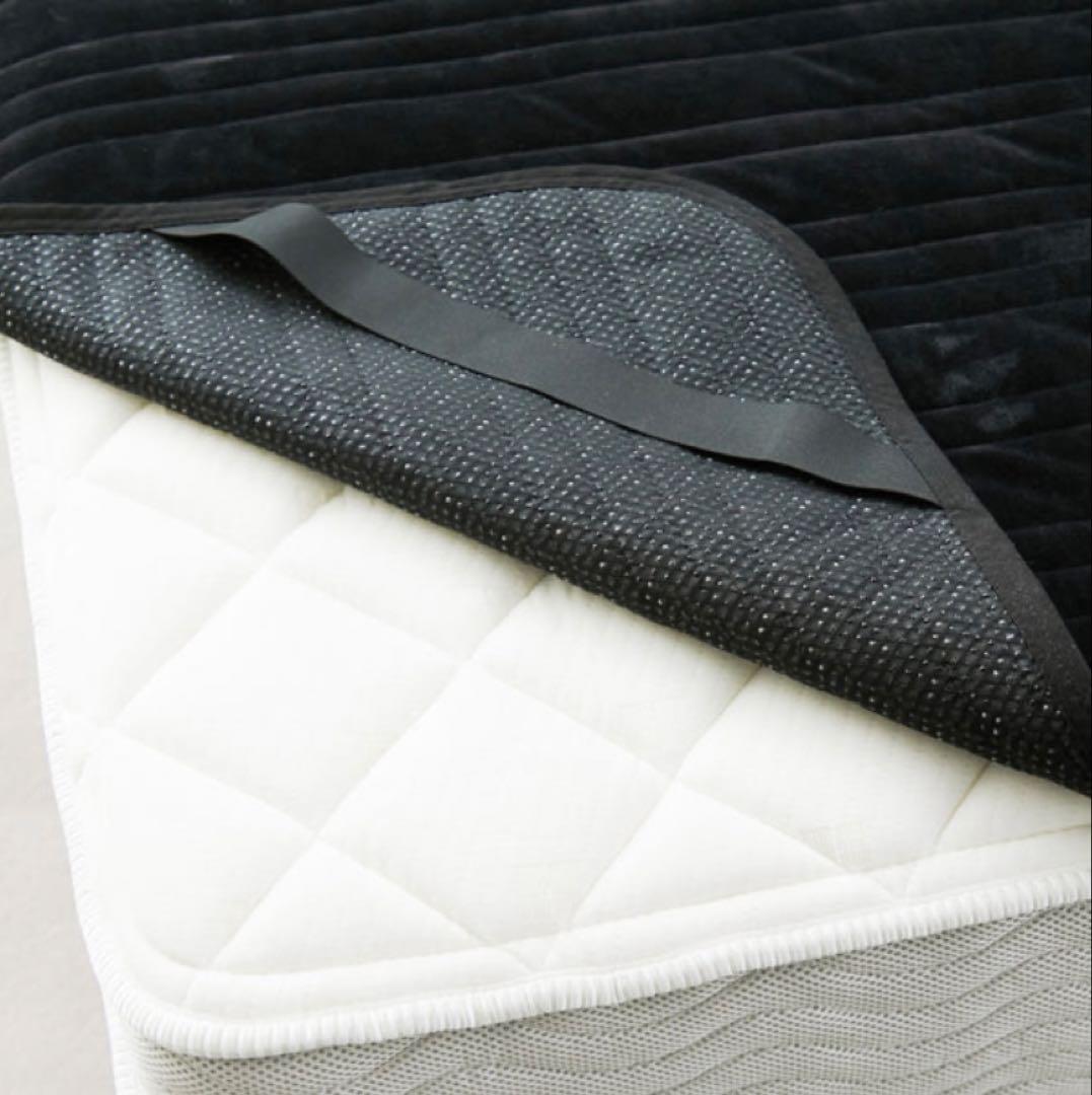 ヒツジのいらない敷きパッド - ブラック