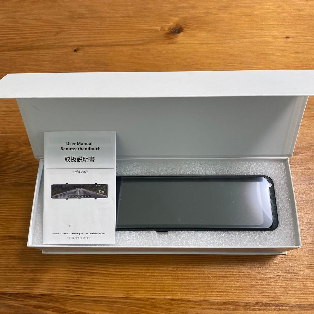 Changer ミラー型ドライブレコーダーV69