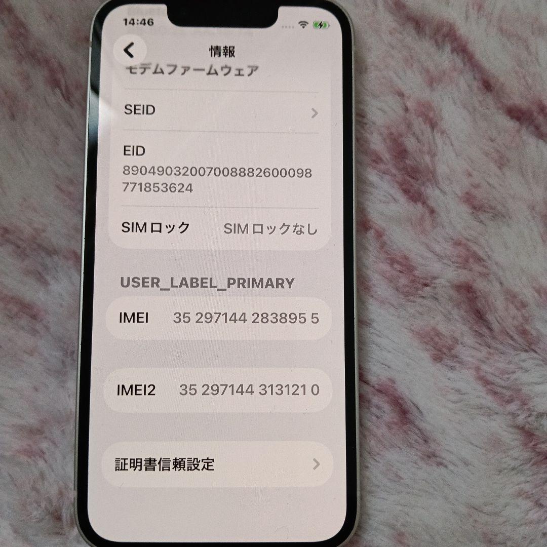 ジャンク　iPhone13mini　ジャンク