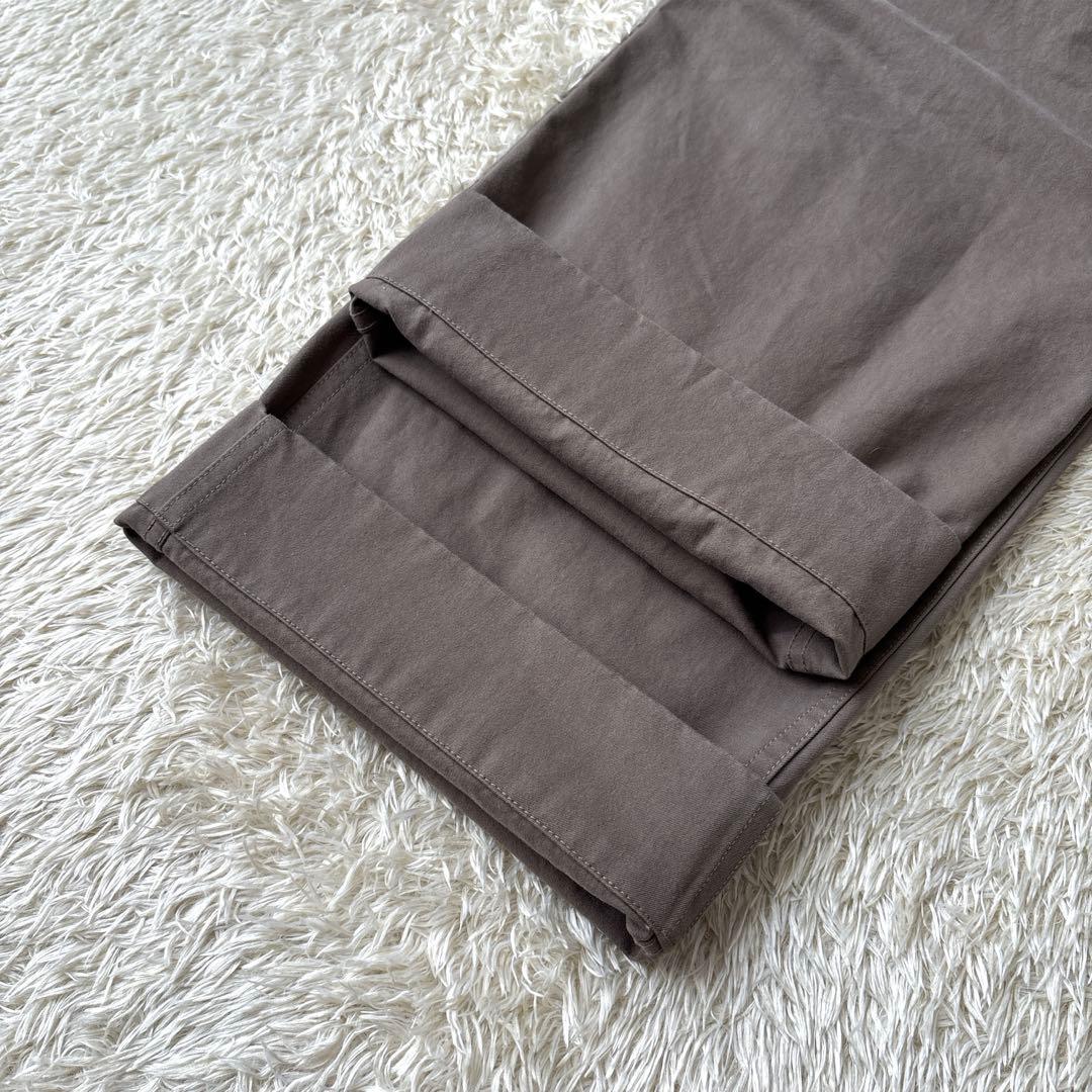 MHL. PLAIN COTTON DRILL TROUSERS カーゴパンツ