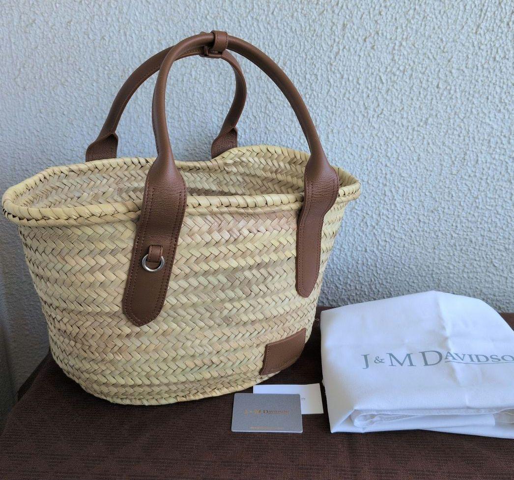 J＆Mデヴィッドソン カゴバッグ 未使用品 大容量