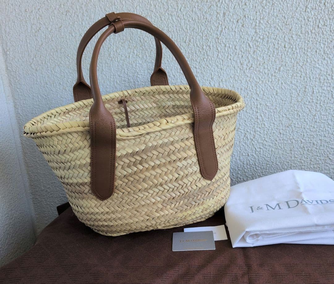 J＆Mデヴィッドソン カゴバッグ 未使用品 大容量