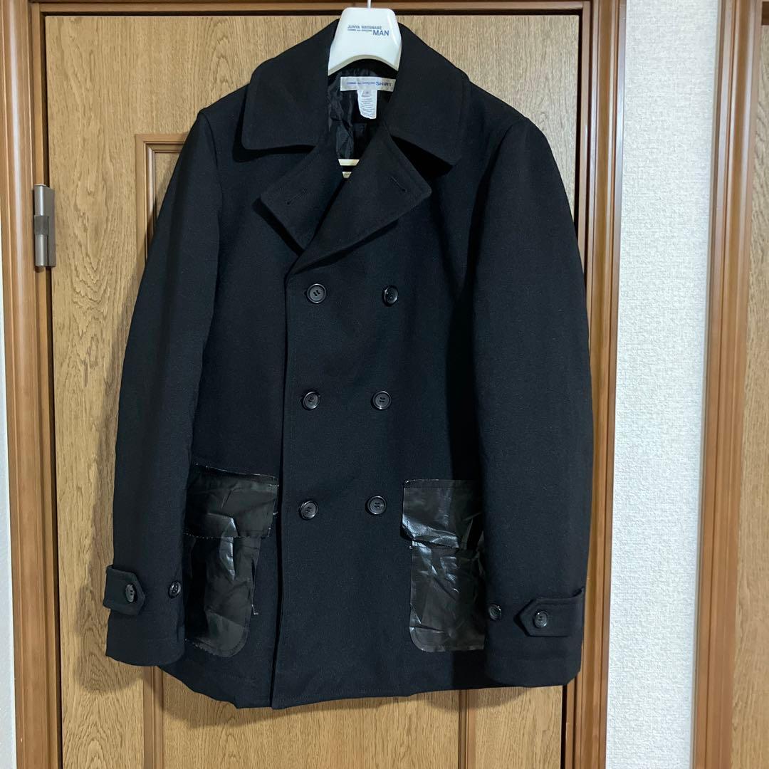 コムデギャルソンシャツ　コート　エステル　今期　cdg Pコート